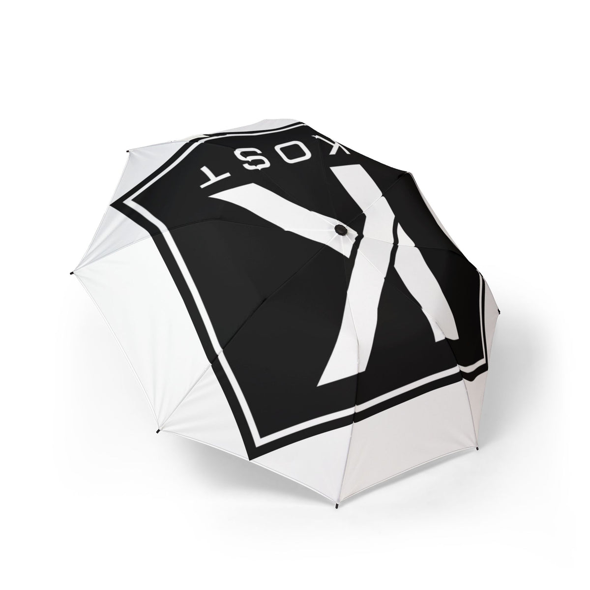 KISS Rock Band Black & White Foldable Umbrella