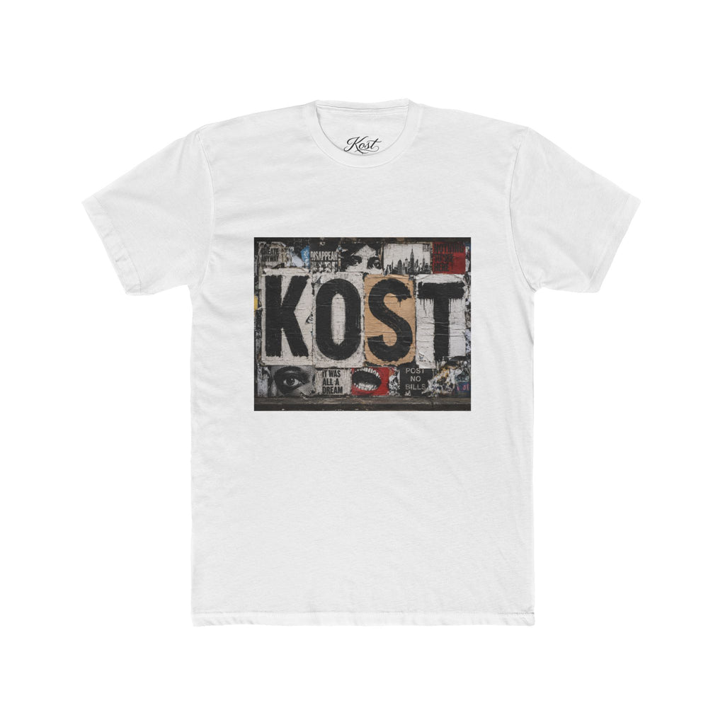 KOST Vintage Collage Tee — Retro Urban Graphic T‑Shirt