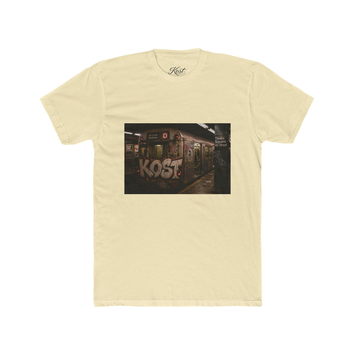KOST Subway Graffiti Tee — Urban Streetwear Graphic T-Shirt