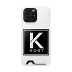 KOST Logo Phone Case with Card Holder