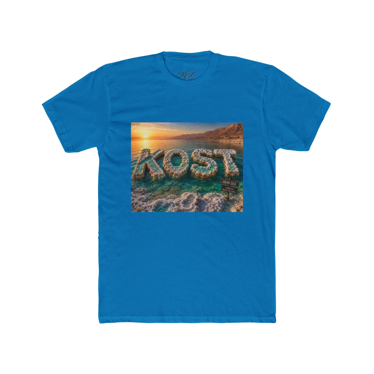 Lost Beach Sunset T‑Shirt — Scenic Ocean Typography Tee