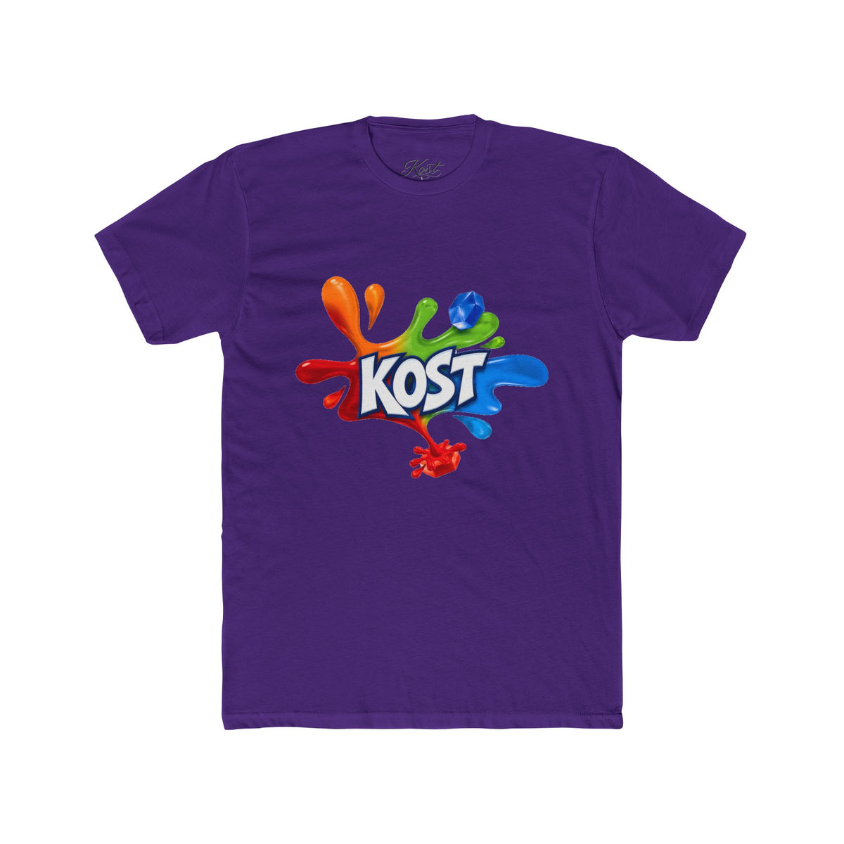KOST Color Splash Tee — Vibrant Graphic Crewneck