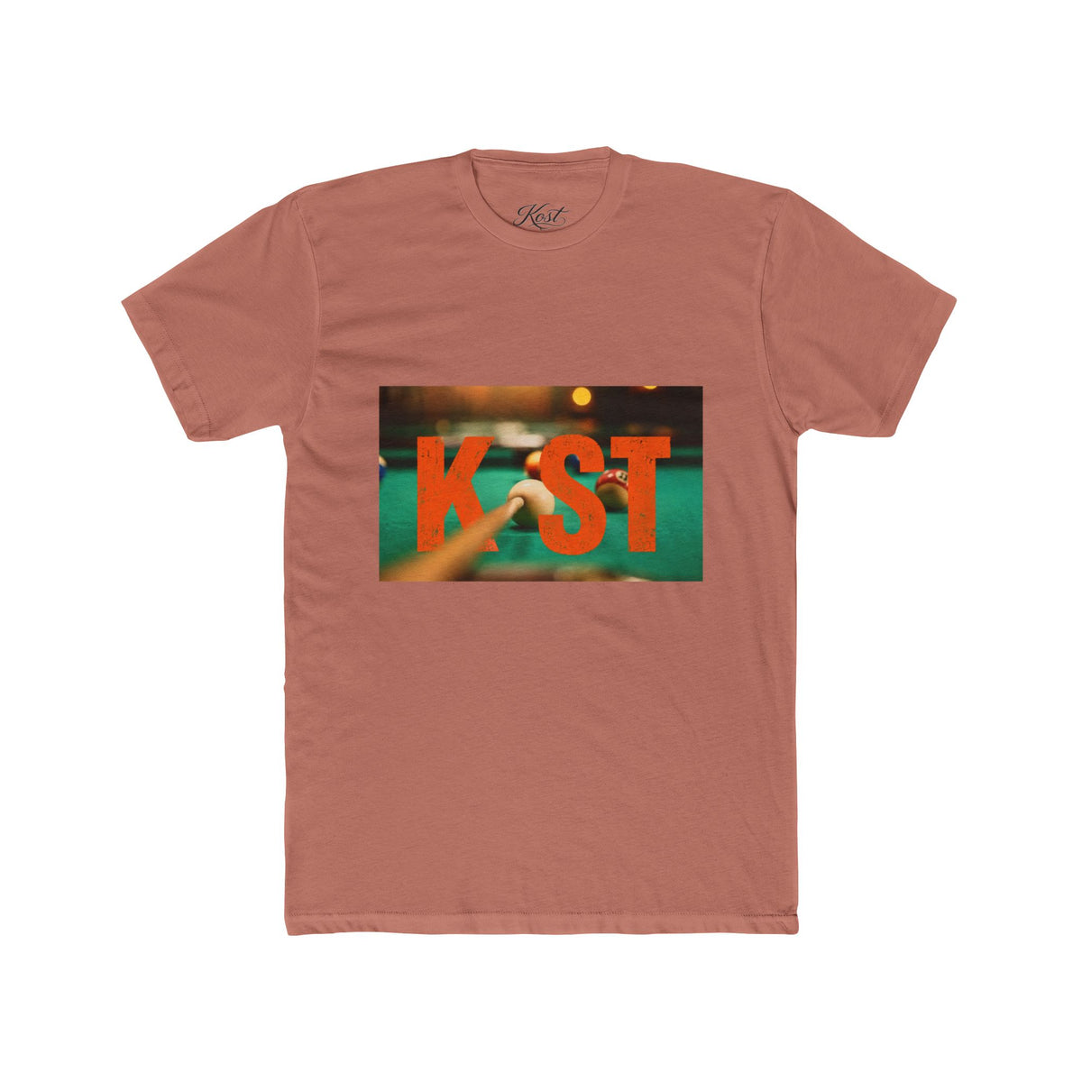 KST Billiards Graphic Tee — Retro Pool Hall T-Shirt