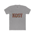 KOST Mosaic Lettered Tee — Colorful Graphic Crewneck T‑Shirt