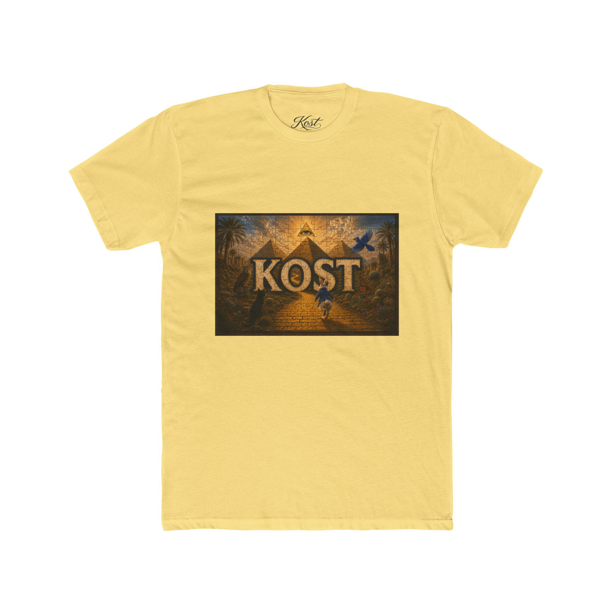 Kost Vintage Raven Graphic Tee — Gothic Fantasy Band-Style Shirt