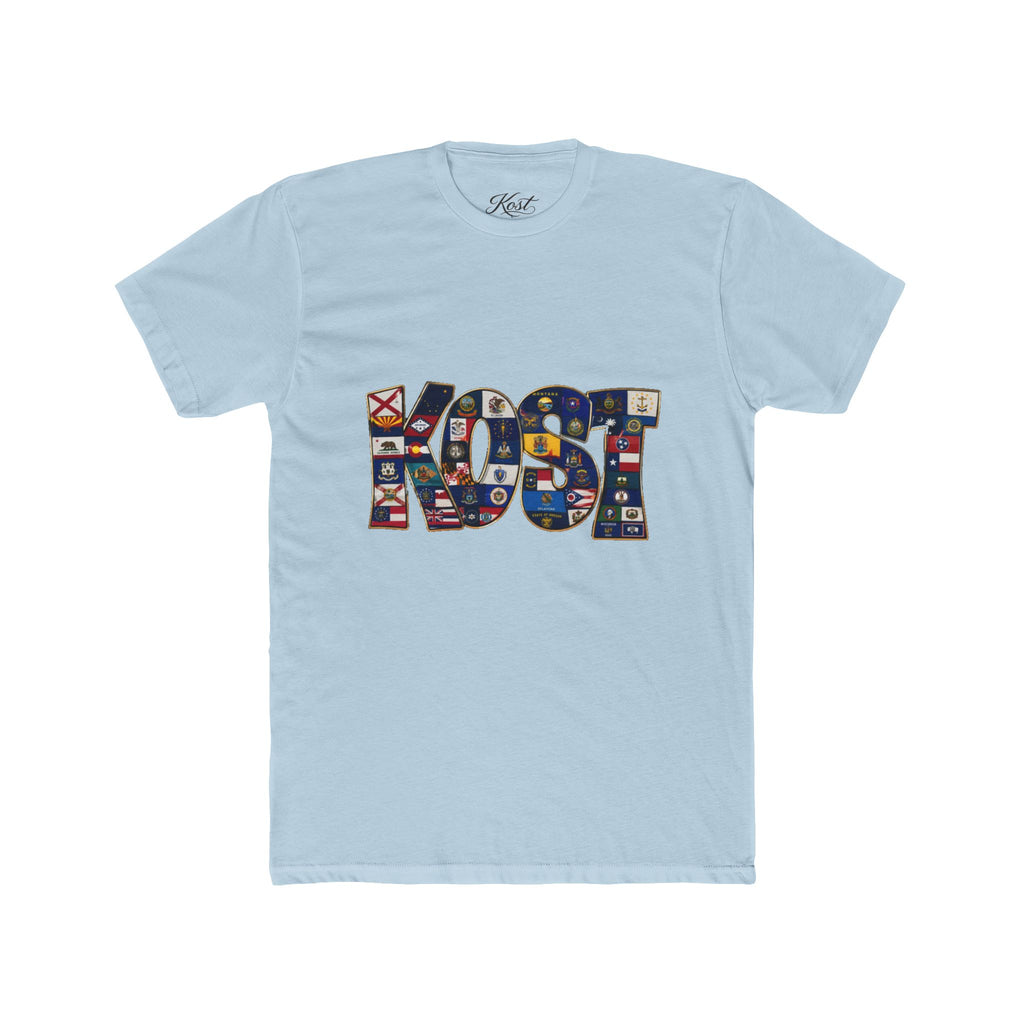 Lost Graphic T-Shirt — Retro Collage "LOST" Logo Tee