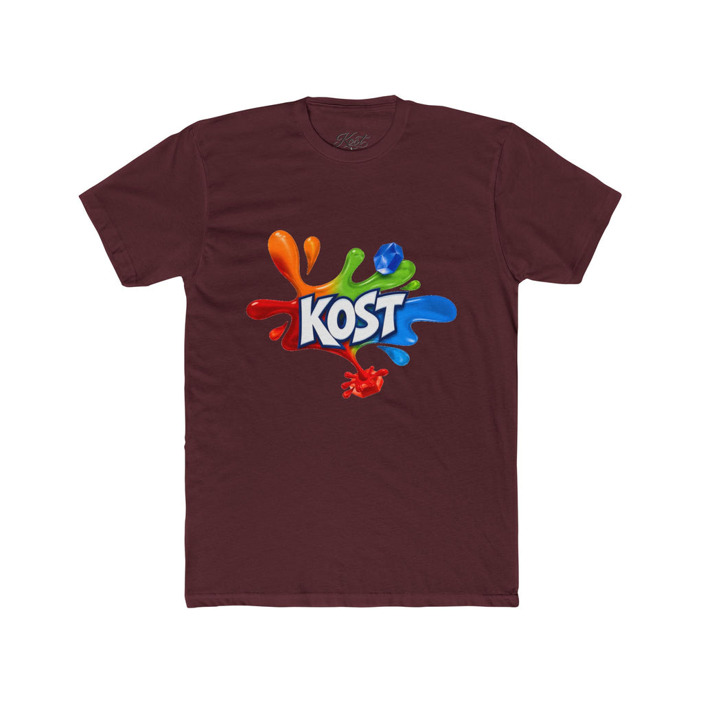 KOST Color Splash Tee — Vibrant Graphic Crewneck
