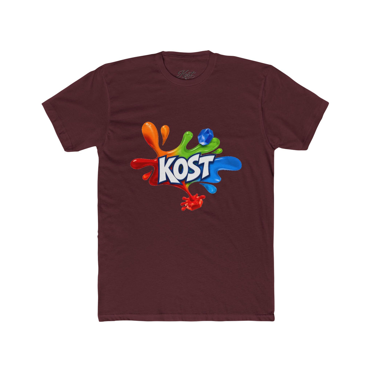 KOST Color Splash Tee — Vibrant Graphic Crewneck