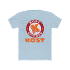 T-Shirt — Kost Kitchen Logo Tee (KOST) | Retro Orange & Red Restaurant Shirt