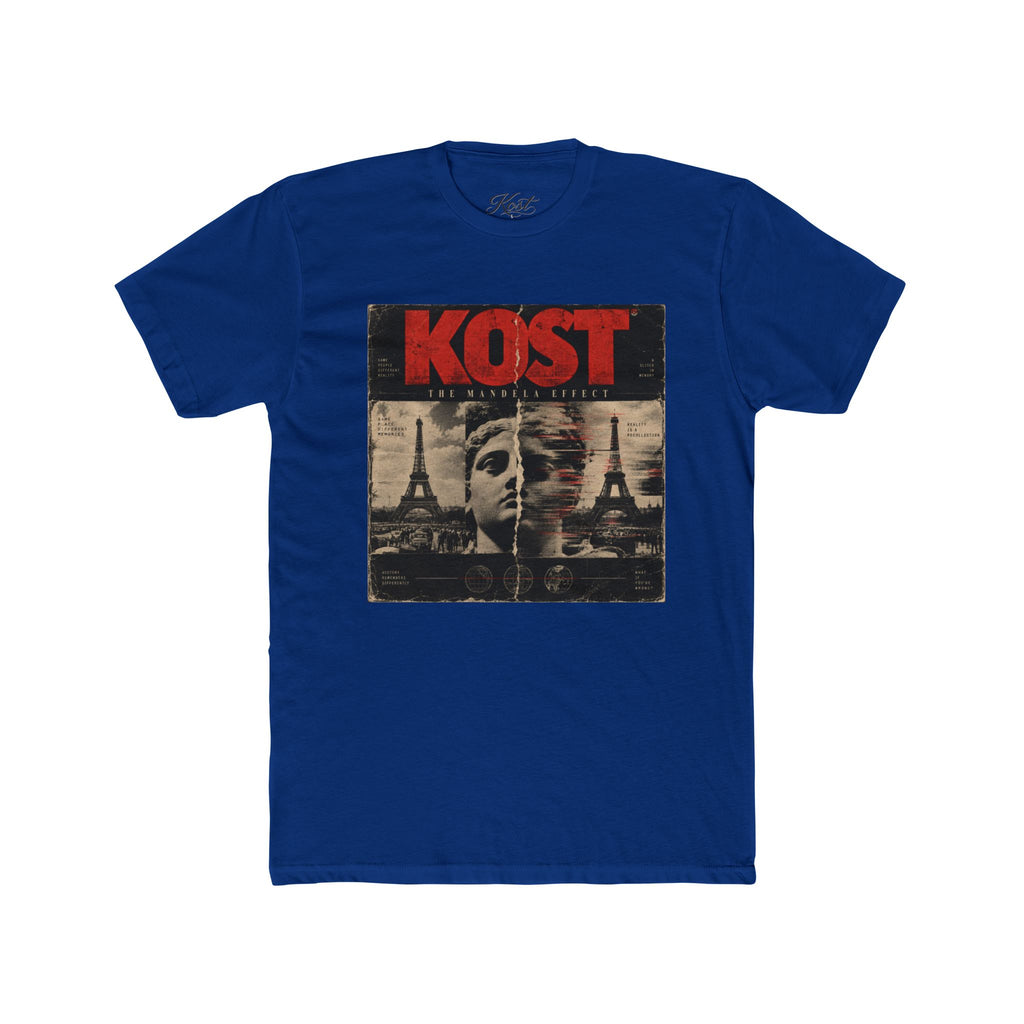 KOST Paris Collage T-Shirt — Retro JFK & Eiffel Tower Graphic Tee