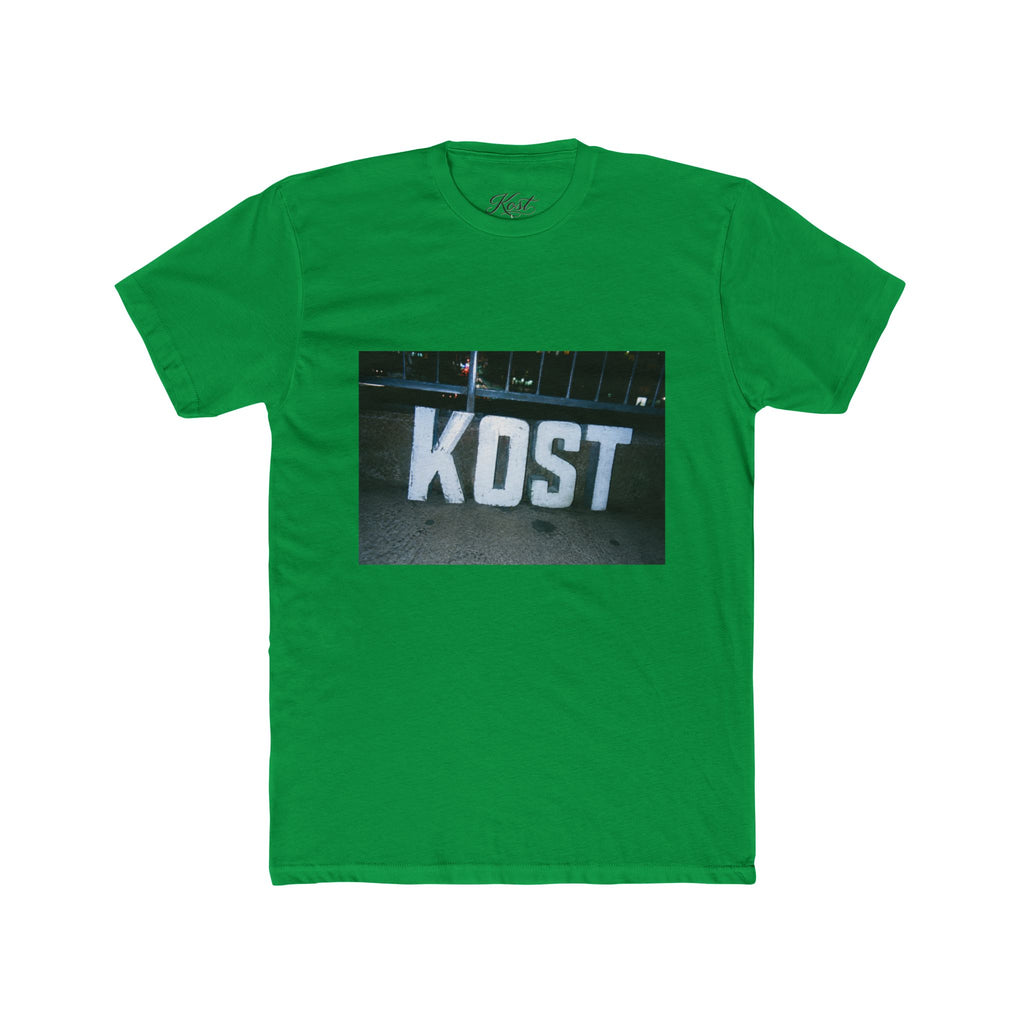 KOST Logo Graphic Tee — Vintage Street Sign Photo T-Shirt
