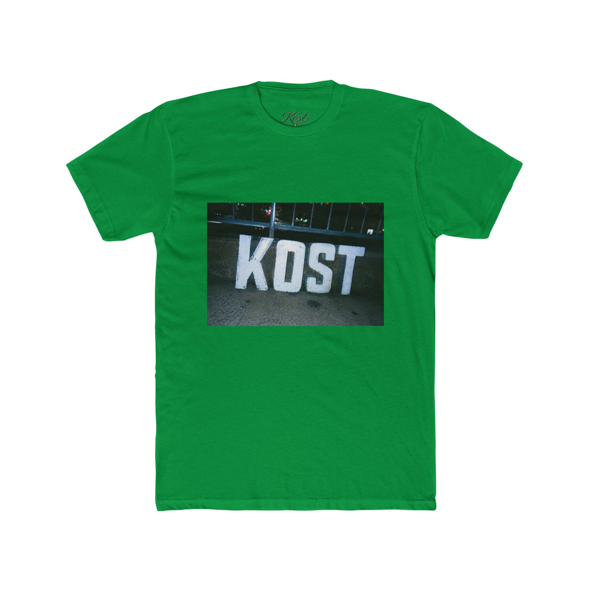 KOST Logo Graphic Tee — Vintage Street Sign Photo T-Shirt