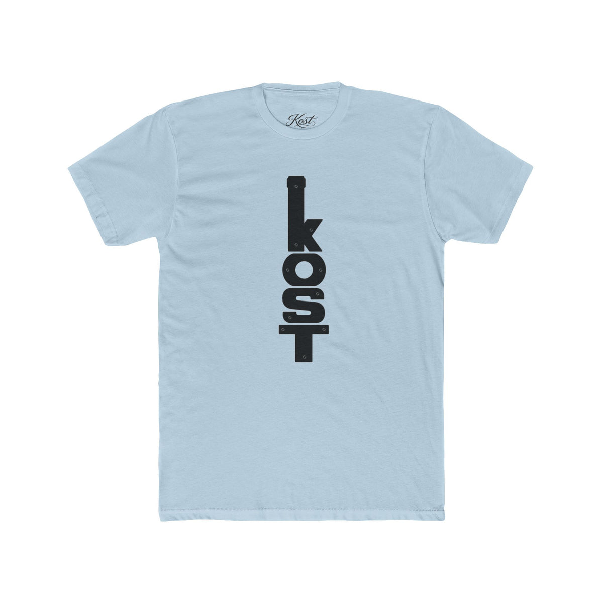 KOST Minimalist Typography Cotton Crew Tee