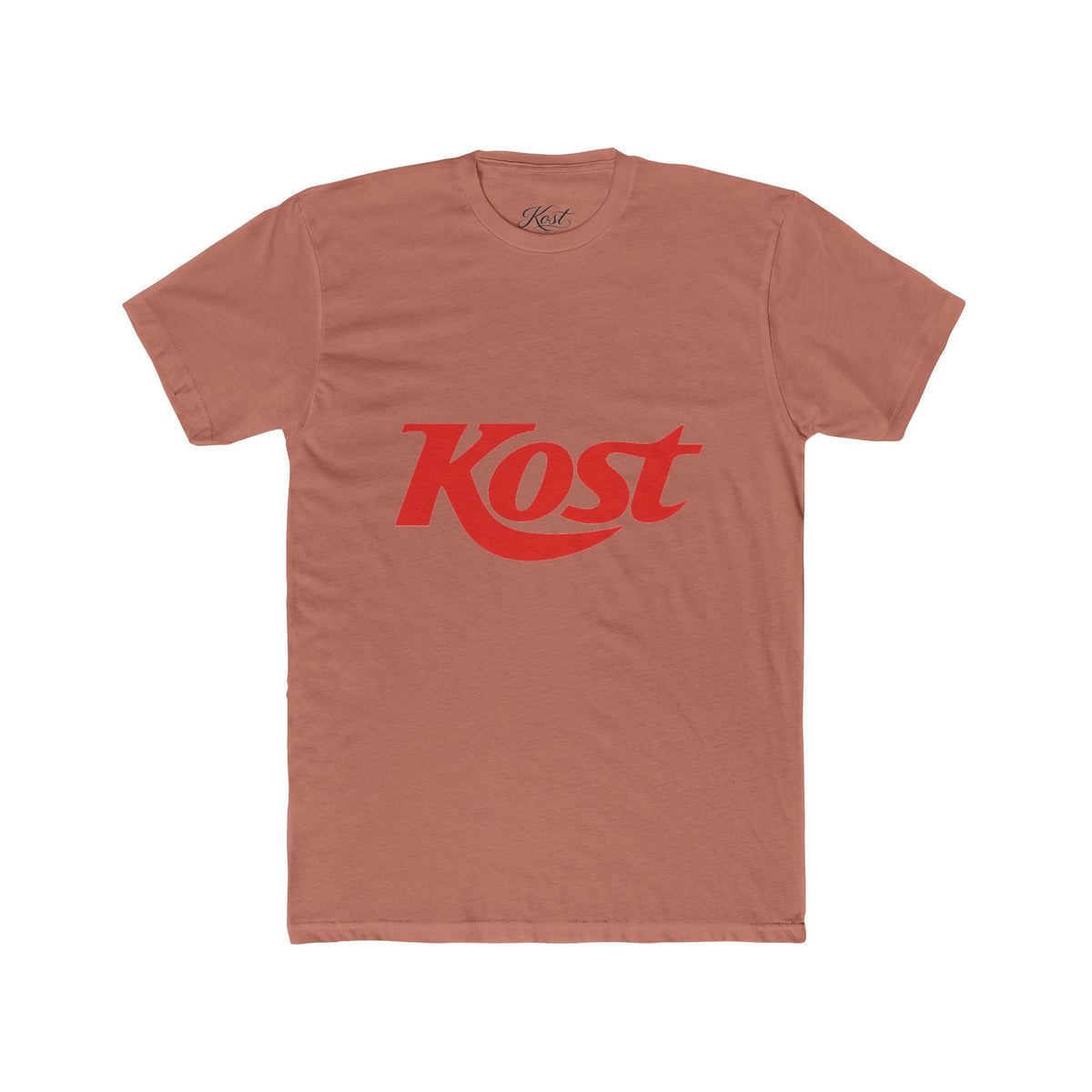 Kost Logo Tee — Vintage-Inspired Red Logo T-Shirt