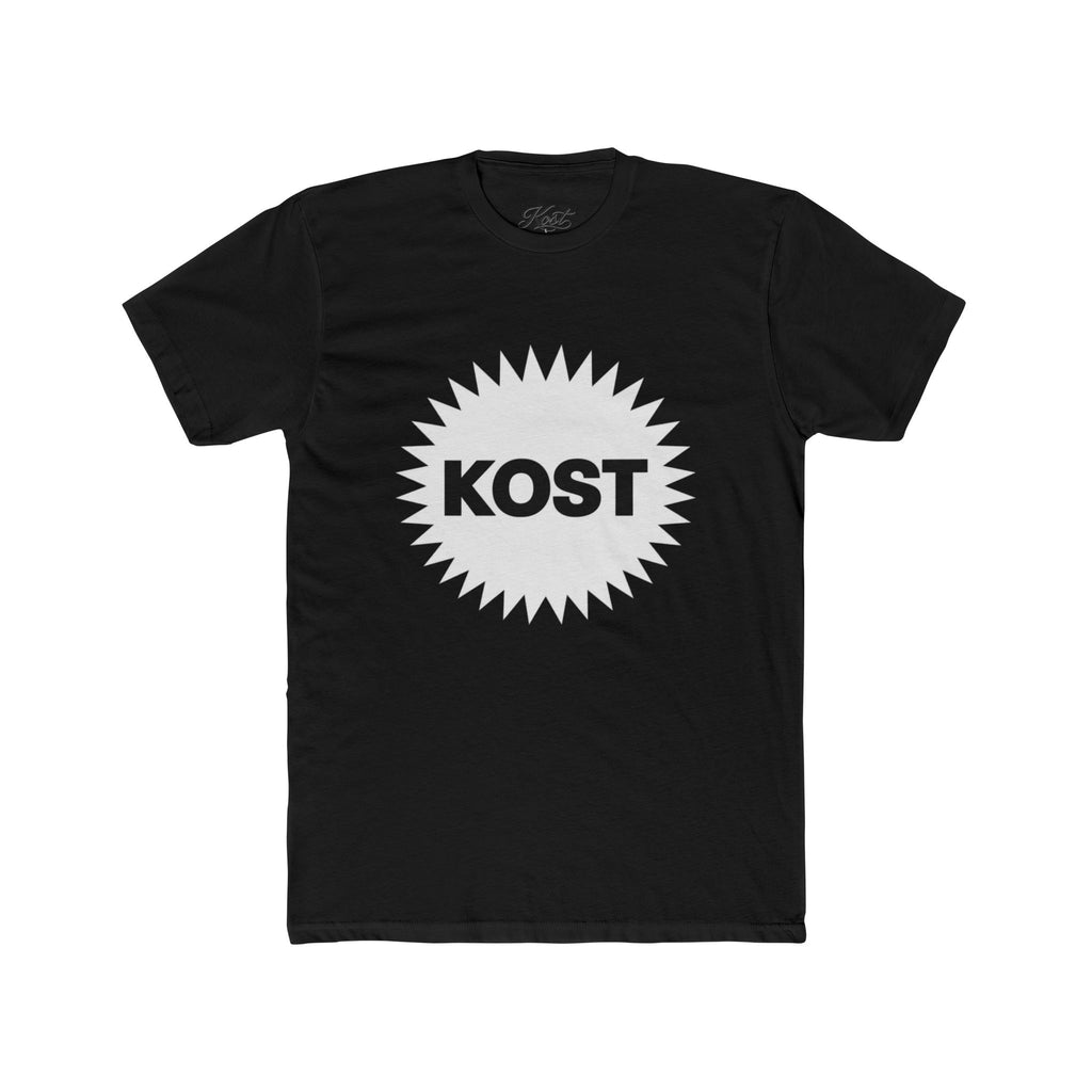 KOST Starburst Graphic Tee — Retro Logo Crewneck T-Shirt