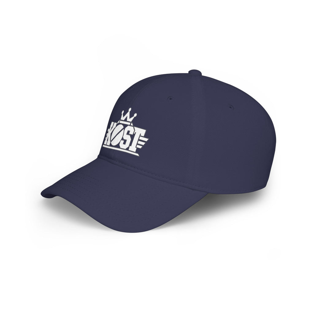KØST Crown Logo Baseball Cap — Low Profile Red Hat