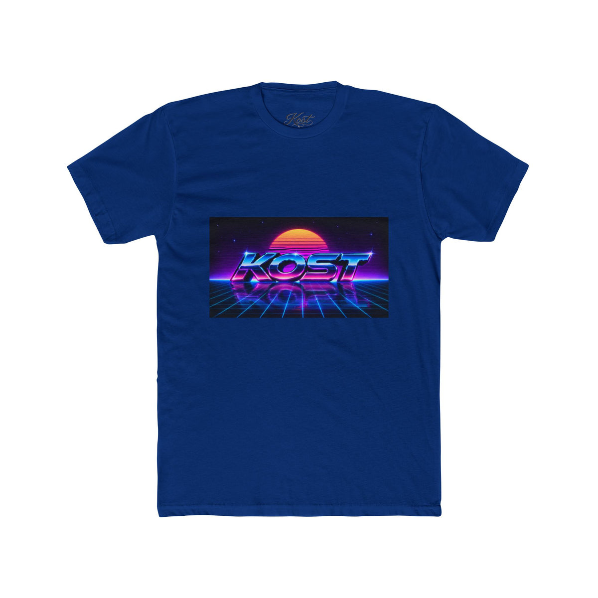 KOST Retro Neon Vaporwave Graphic T-Shirt