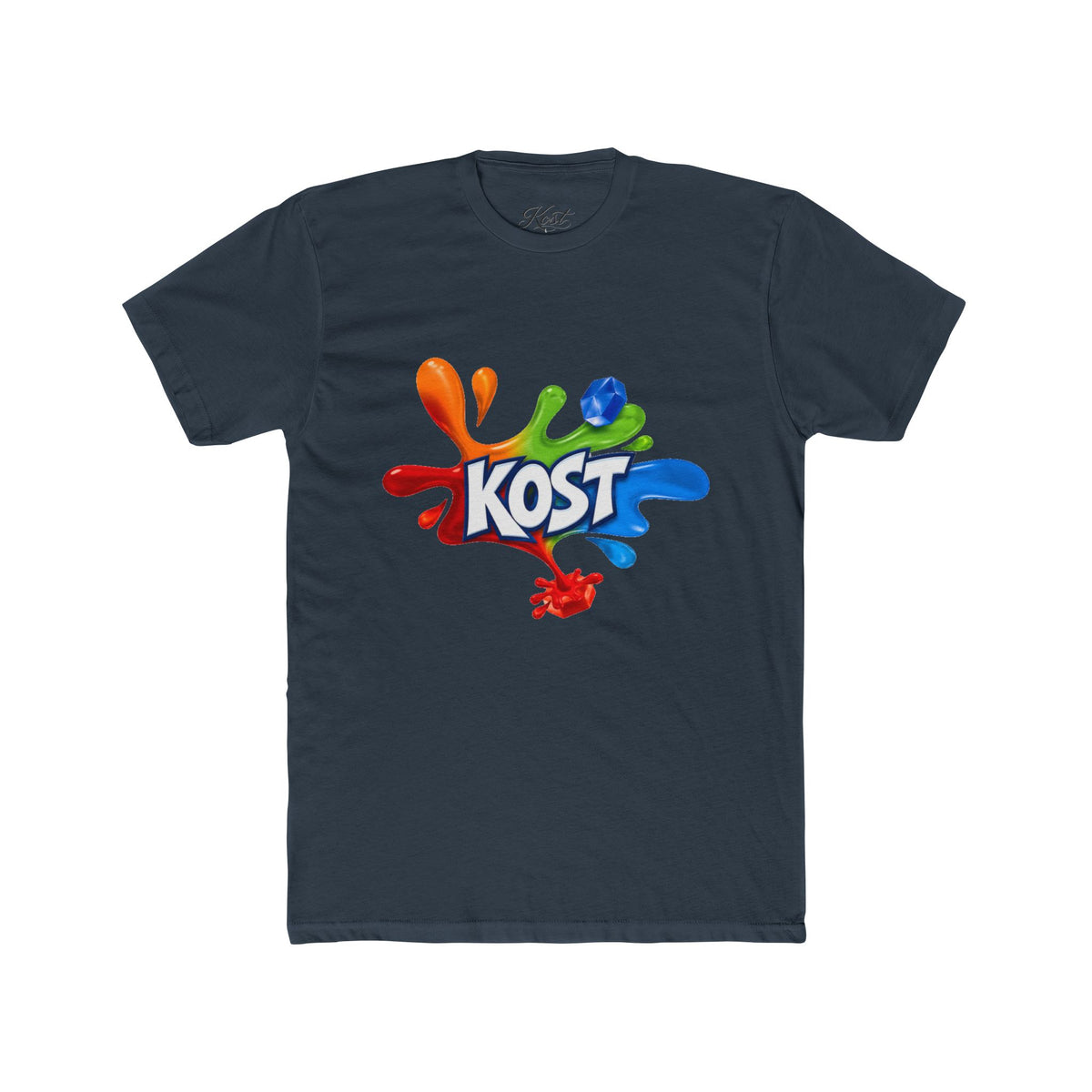 KOST Color Splash Tee — Vibrant Graphic Crewneck