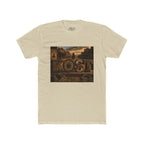 Vintage Industrial Steampunk Cityscape Graphic T-Shirt