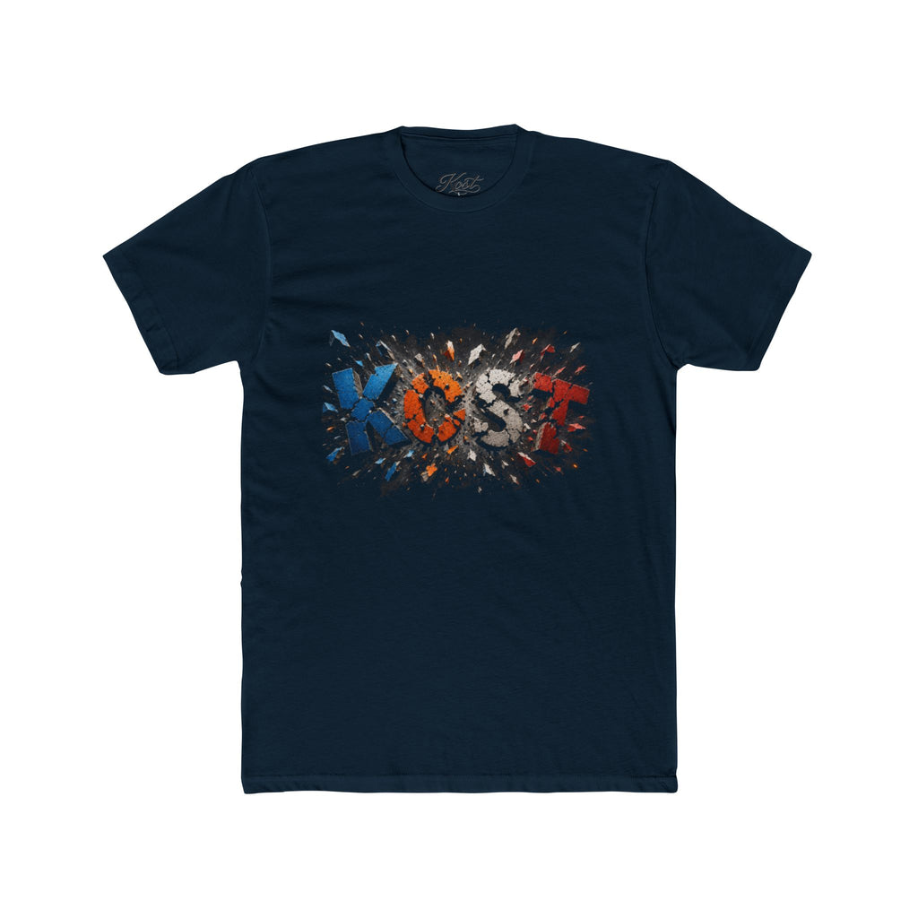 Abstract Color Splash Graphic T-Shirt