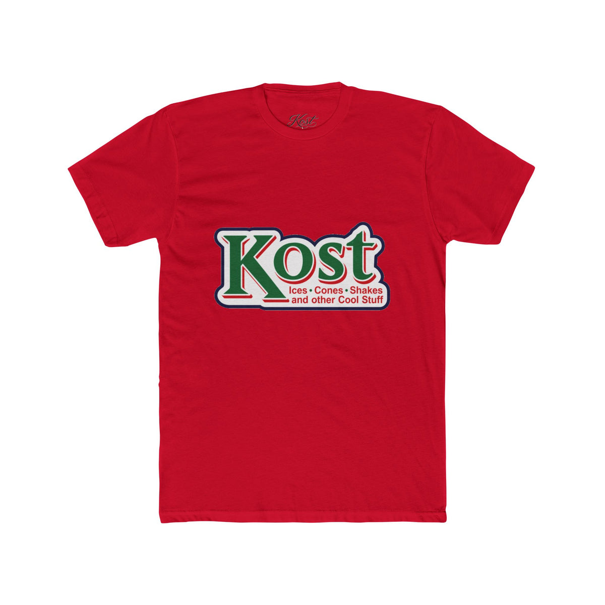 Kost Retro Logo Tee — 'Kost: Cars, Comics, Sneakers and other Cool Stuff' Graphic T-Shirt