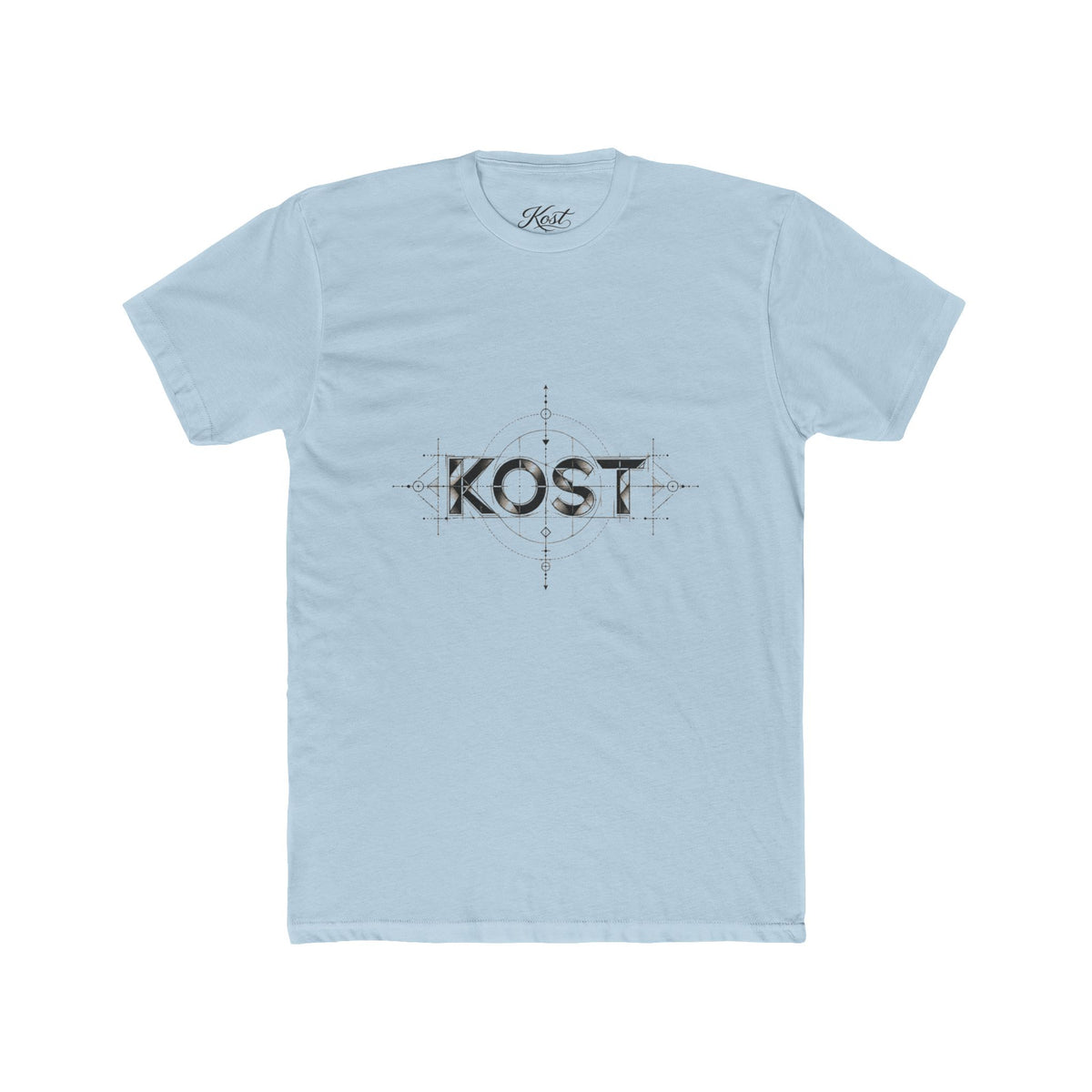 KOST Graphic T-Shirt – Minimalist Distressed Logo Tee