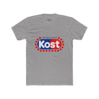 Kost Logo Tee — Retro Red & Blue Graphic T-Shirt