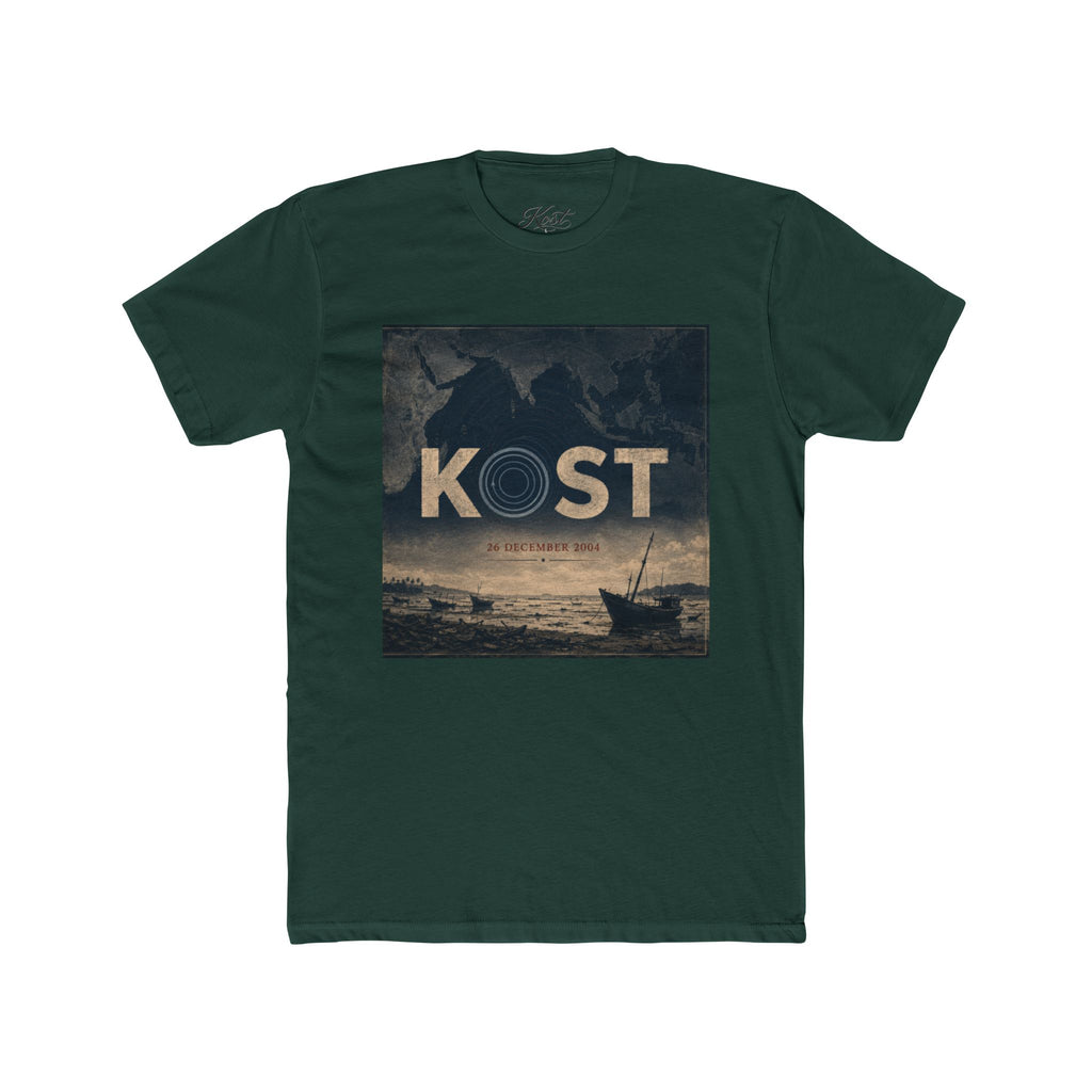 Kost Vintage Coastal Tee – Nautical Sunset Graphic T-Shirt