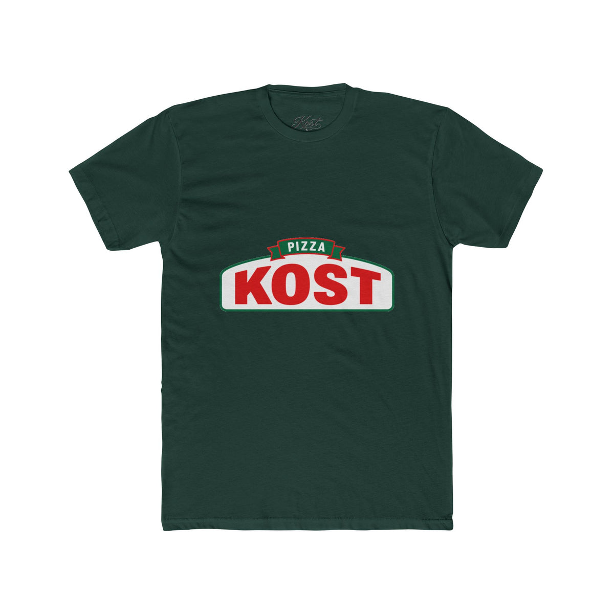 Pizza Kost Logo Tee — Vintage-Inspired Pizza Shop T-Shirt