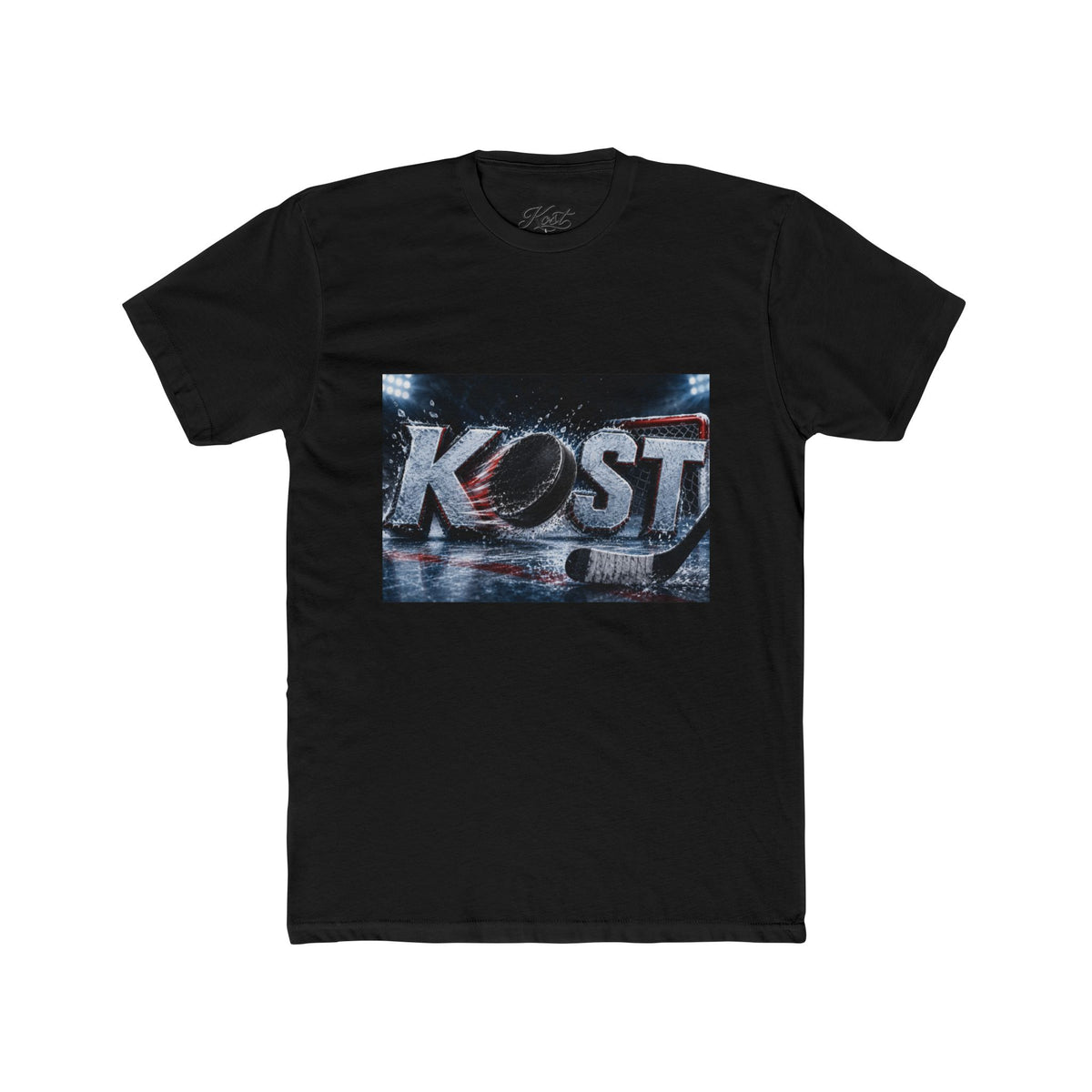 KOST Distressed Retro Logo Tee — Vintage Skate/Streetwear Graphic T-Shirt