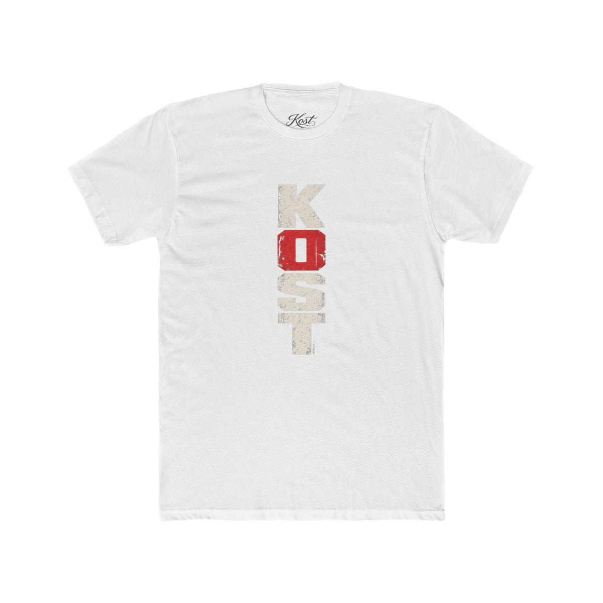Crew Tee — Vintage Vertical KOST Logo Tee