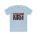 KOST Sunset Graphic Tee — Bold City Name Lettering T-Shirt