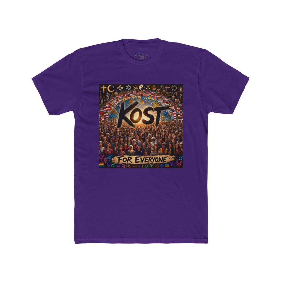 KOST 'For Everyone' Graphic Tee — Retro Festival Band Shirt