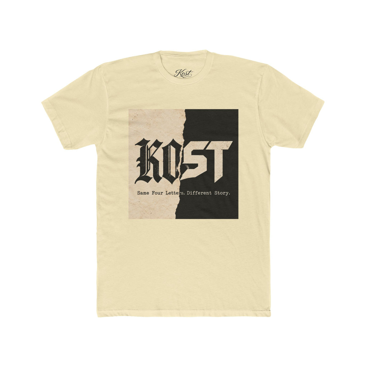 Unisex Cotton Crew Tee