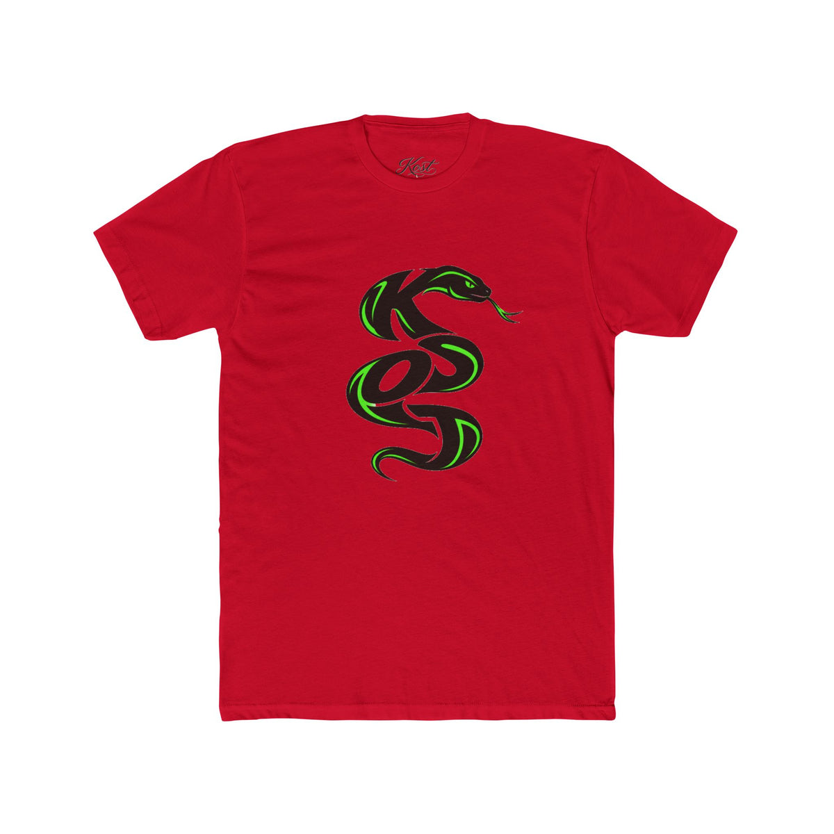 Green Serpent Graphic T-Shirt