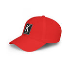 KOST Square Logo Baseball Cap – Low Profile Red Hat