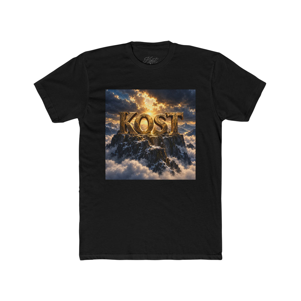 KOST Gold Logo Tee — Cloudscape Graphic T-Shirt