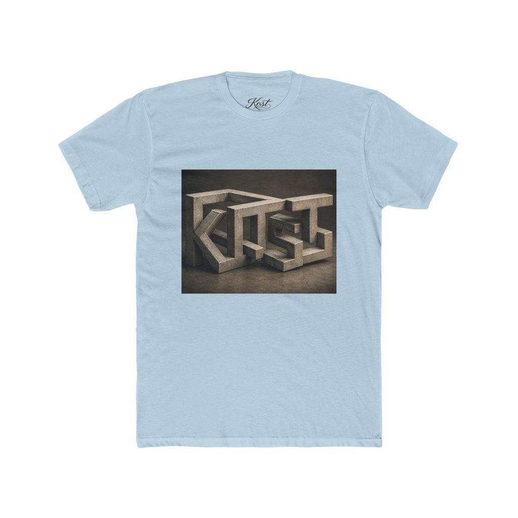 Geometric Concrete Blocks Art T-Shirt