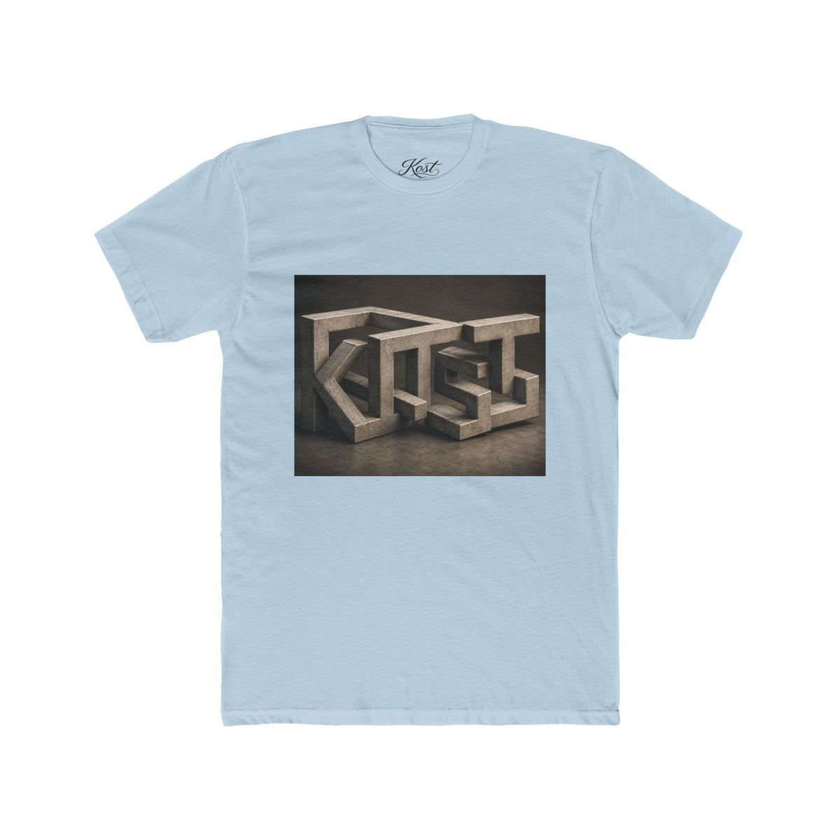 Geometric Concrete Blocks Art T-Shirt