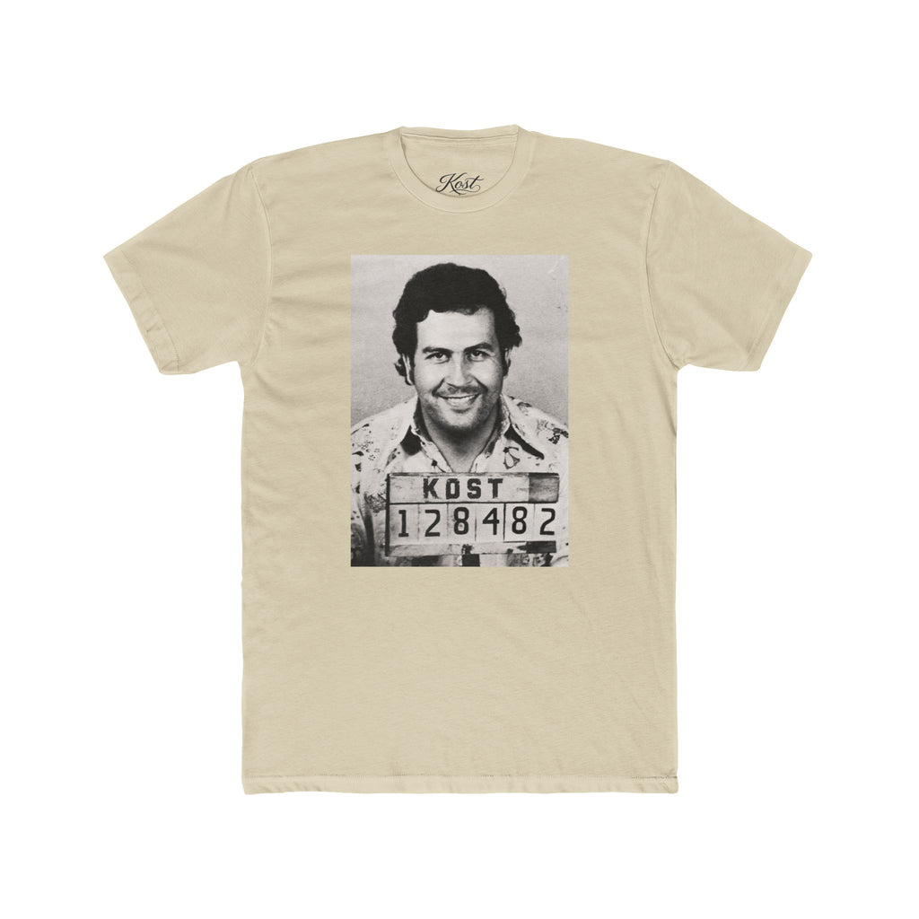 Graphic Crew Tee with Vintage Mugshot Photo