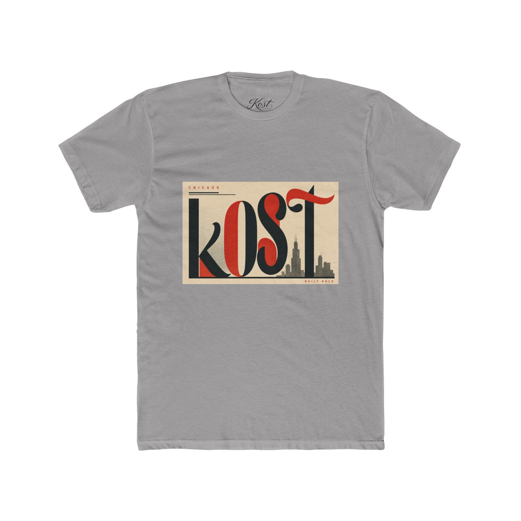 KOST Retro City Skyline Tee — Vintage Typography San Francisco Shirt