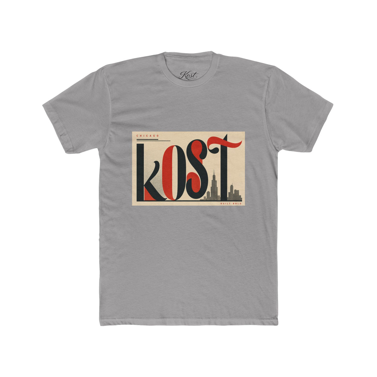 KOST Retro City Skyline Tee — Vintage Typography San Francisco Shirt