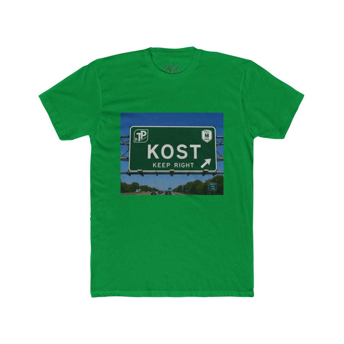 KOST Keep Right Road Sign T-Shirt