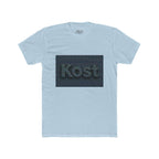 Kost Embroidered Logo Tee — Minimalist Cotton Crew T‑Shirt