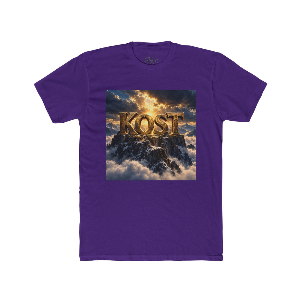 KOST Gold Logo Tee — Cloudscape Graphic T-Shirt