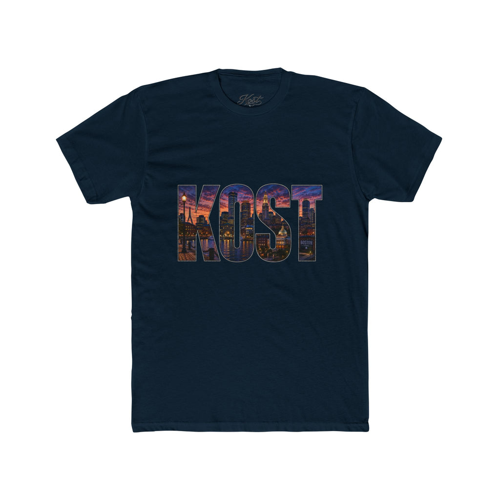 KOST Cityscape T-Shirt — Urban Skyline Lettering Tee