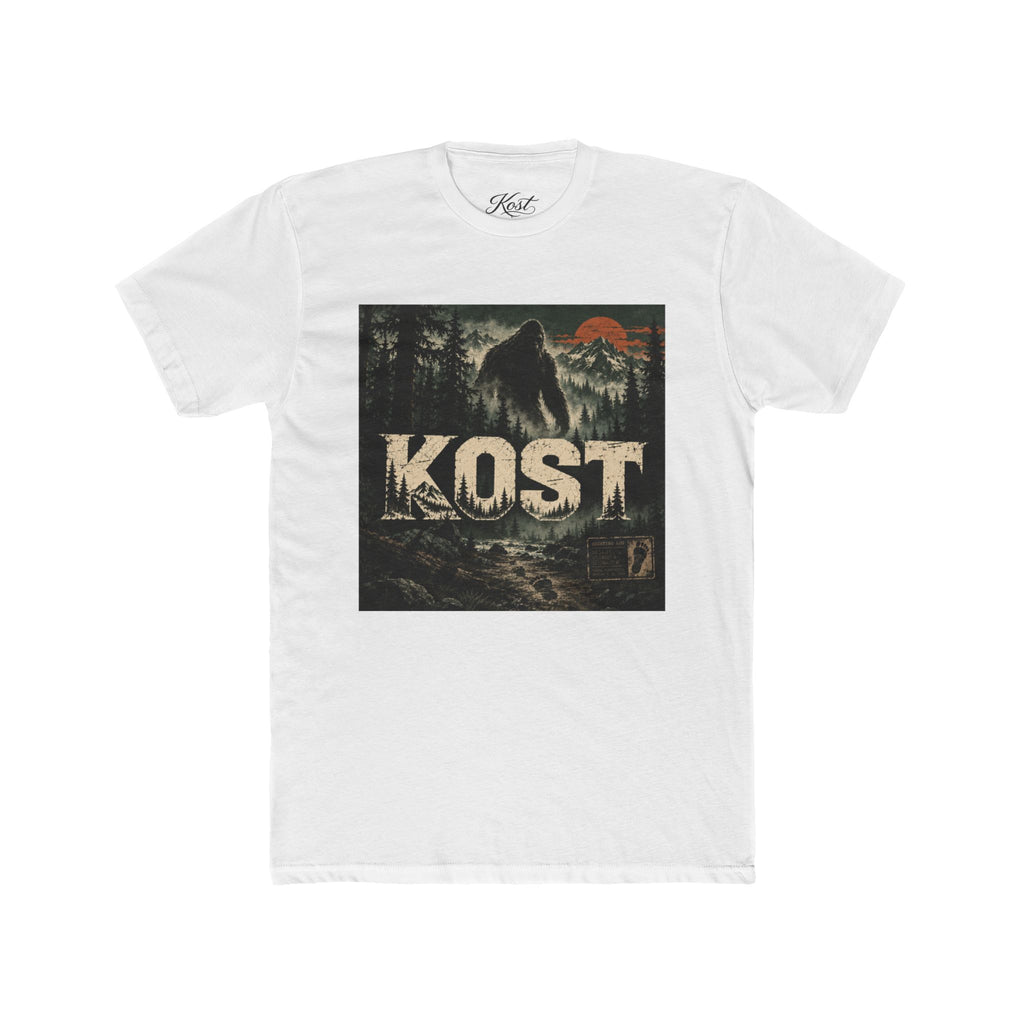 KOST Bigfoot Forest Tee — Vintage Sasquatch Mountain Graphic Shirt