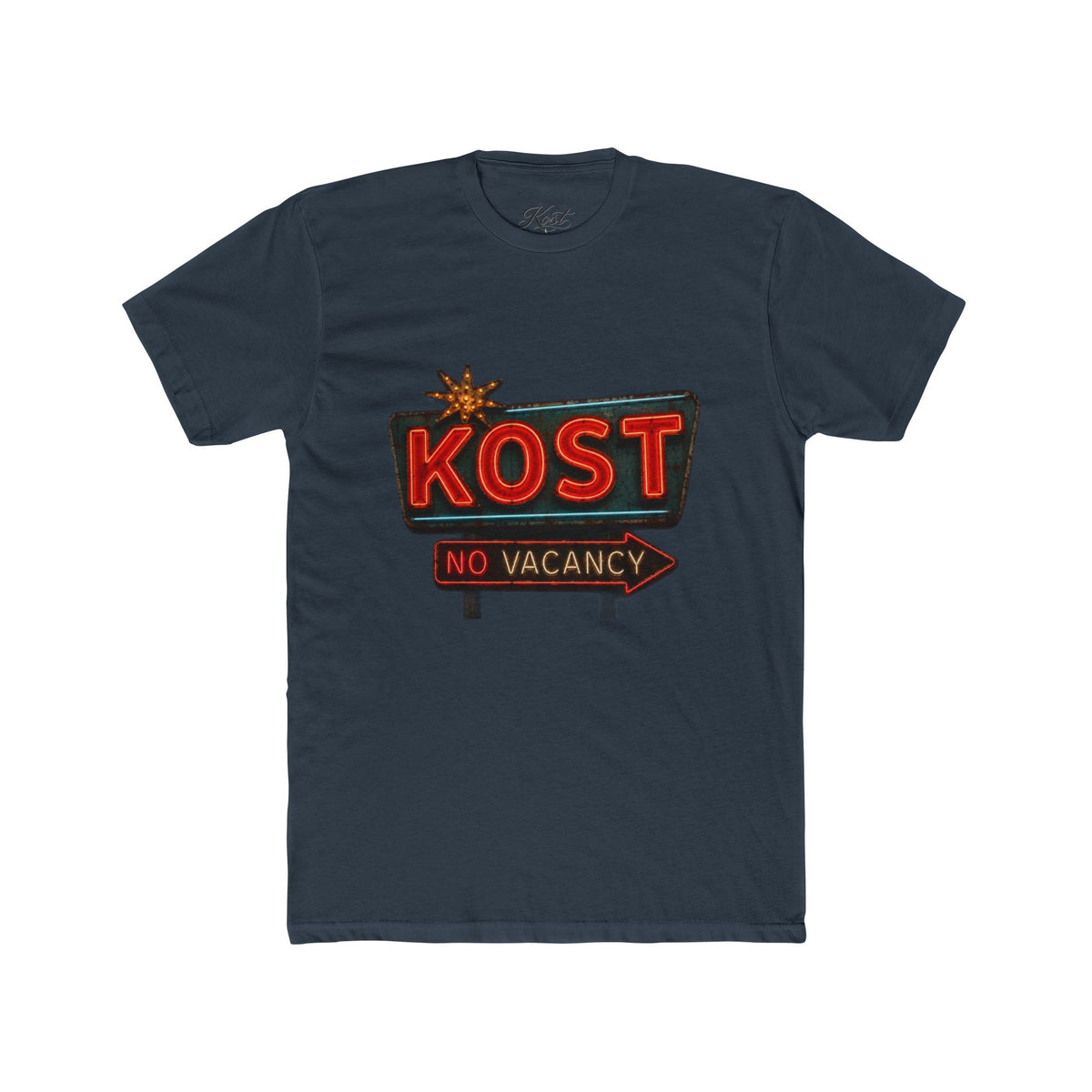 KOST No Vacancy Retro Motel Sign T-Shirt