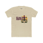 KOSTU Floral Cross Graphic T-Shirt