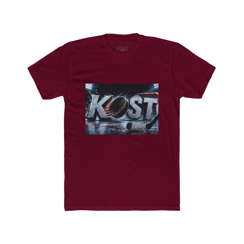 KOST Distressed Retro Logo Tee — Vintage Skate/Streetwear Graphic T-Shirt
